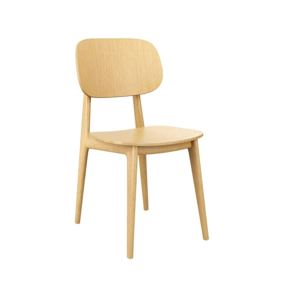 Rail Side Chair - Oak