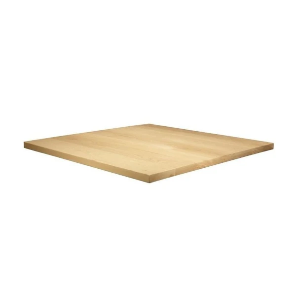 Whimsey Solid Ash Table Top - Unfinished - 90cm x 90cm (Square)