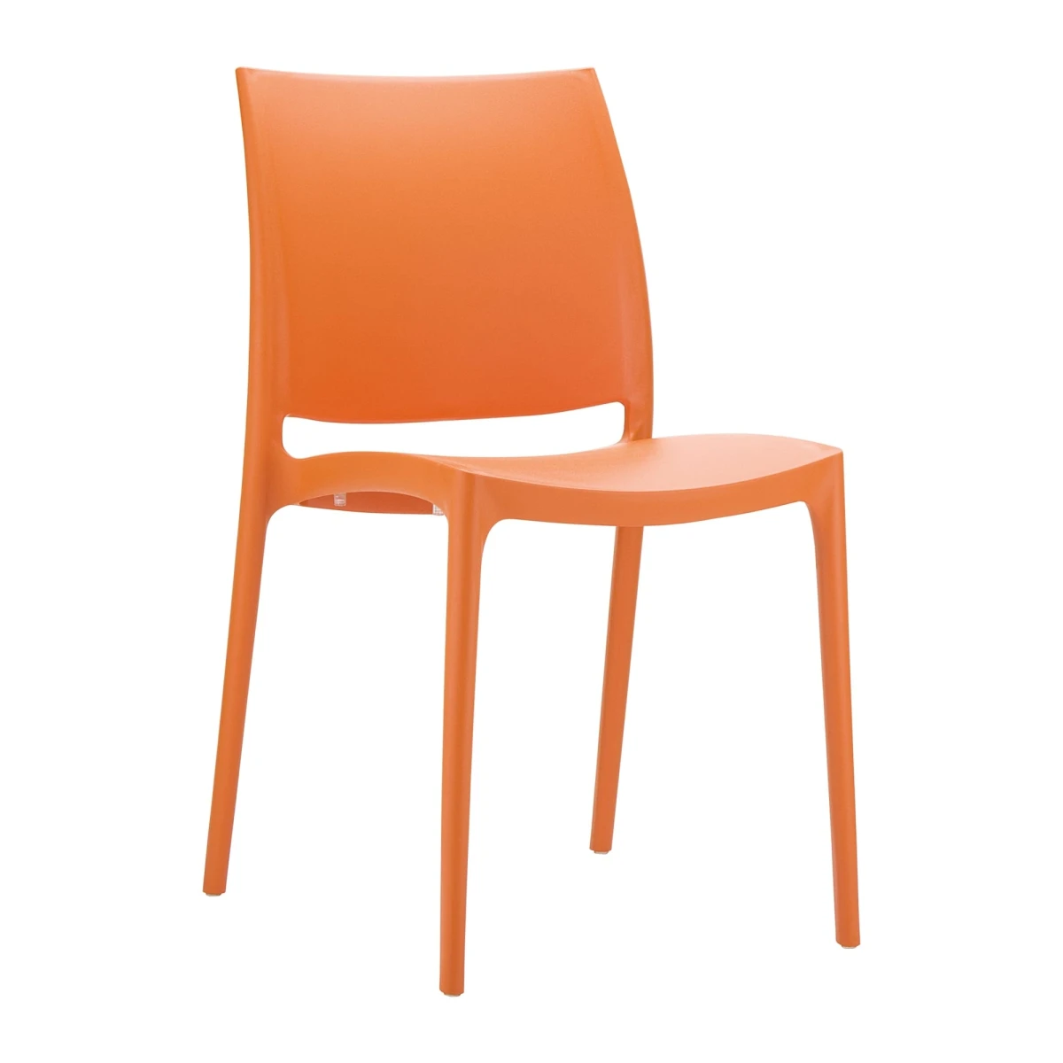 Spek Side Chair - Orange (Suitable For Outdoor)