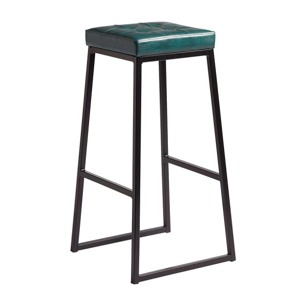 Fergner  Matt Black Metal Frame - Vintage Teal Uph Seat