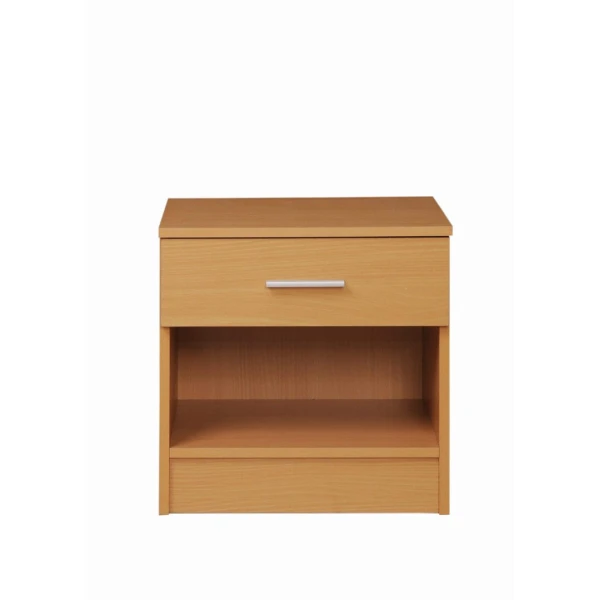 Renio  Nightstand With 1 Drawer Beech