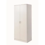 Renio  2 Door Wardrobe White