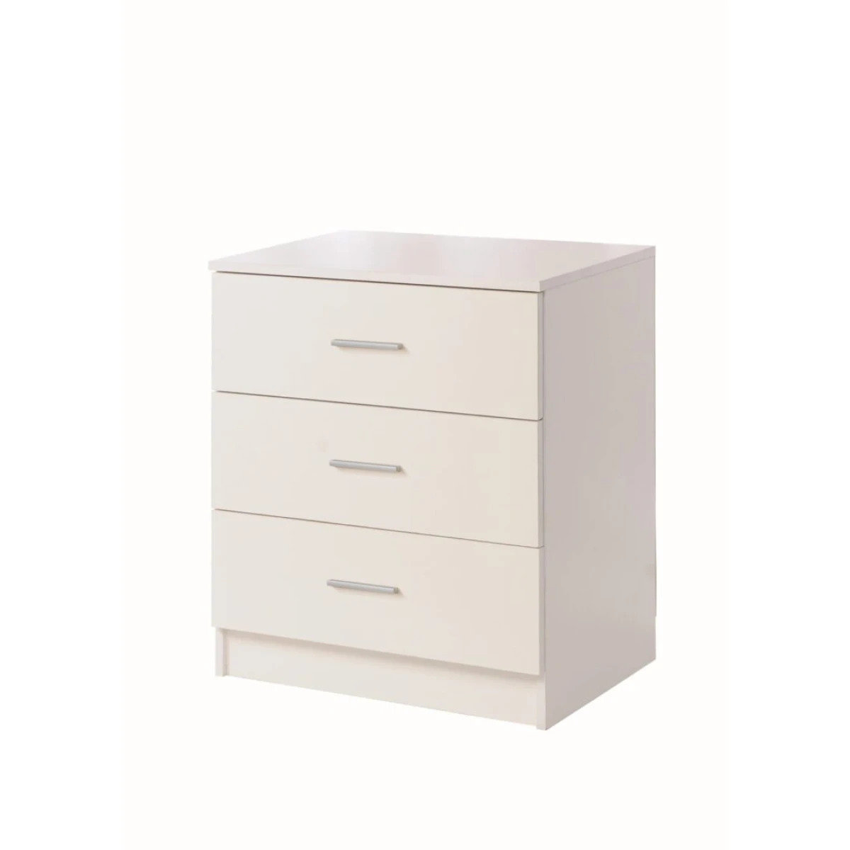 Renio  3 Drawer Chest White