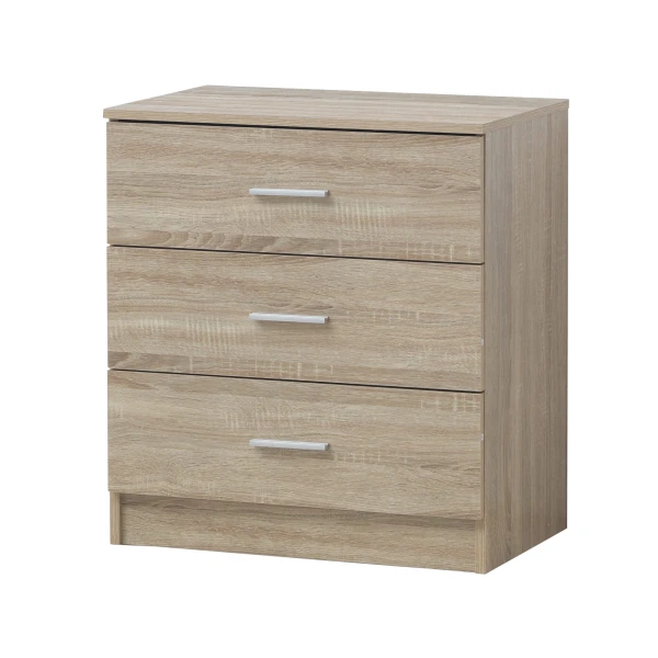 Renio  3 Drawer Chest Sonoma Oak