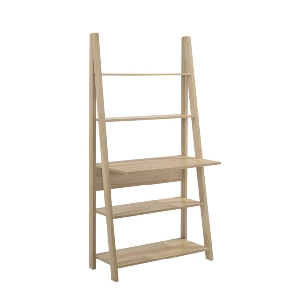 Kira Tall Ladder Desk Oak