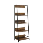 Canour  Bookcase With 4 Shelves Narrow