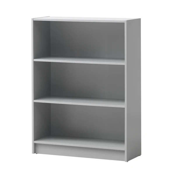 Enantial Low Wide Bookcase Grey