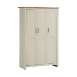 Cisnon Cream 3 Door Wardrobe Cream