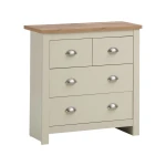 Cisnon Cream Chest Of 4 Drawers Cream