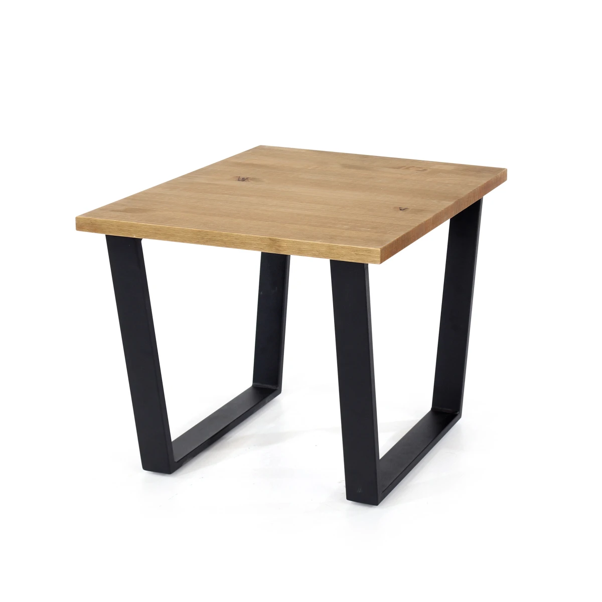 East Lamp Table Black Metal Legs