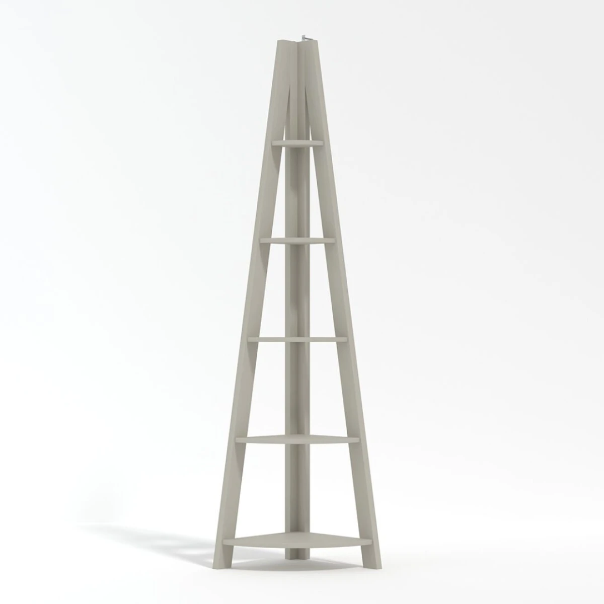 Zoov Corner Ladder Shelving Grey