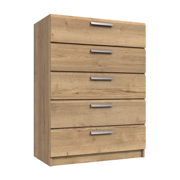 Wister Five Drawer Chest Fully Assembled