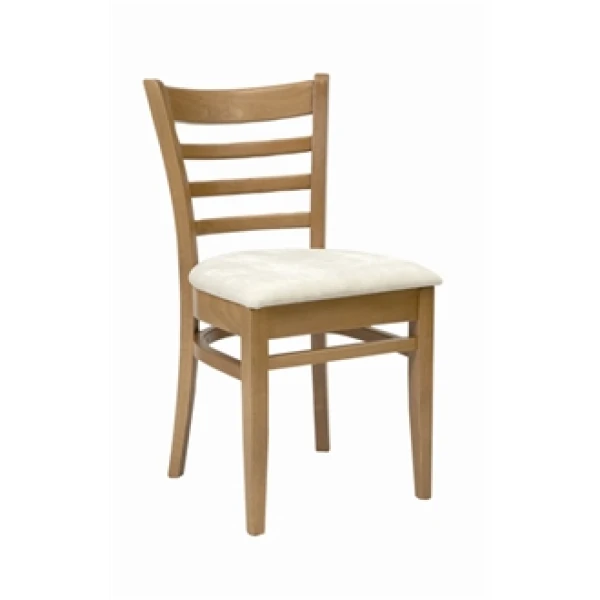 Dalia Oak Frame Chair Cream Pad