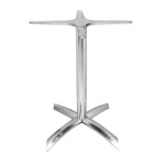 Lala Spacesaver Flip Top Aluminium Table Base - Indoor Or Outdoor