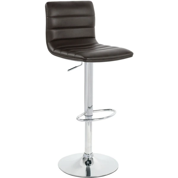 Vista Breakfast Bar Stool Brown Height Adjustable