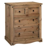 Pereza Mexican Pine 2 Plus 2 Drawer Chest