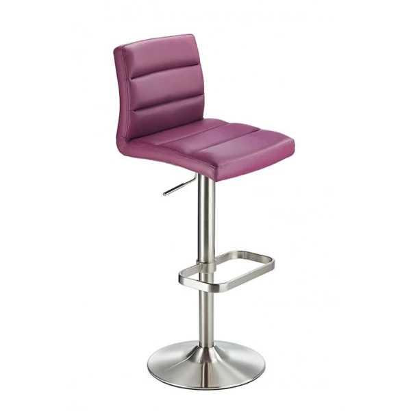 Swank Adjustable Bar Stool Purple