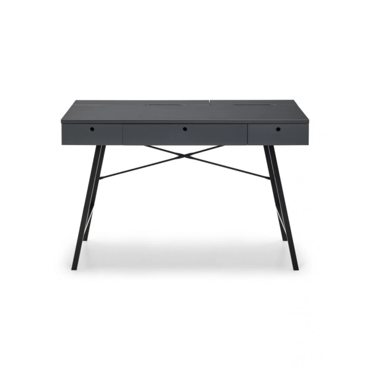 Lopen Office Desk - Grey