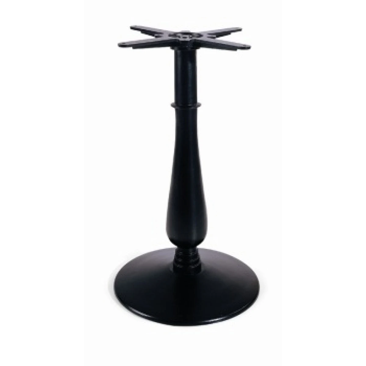 Seos Round Table Base - Black