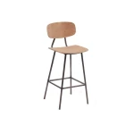 Kolemce High Stool Clear Frame Raw