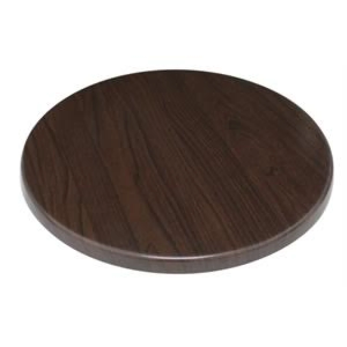 Monero 60Cm Round Table Top Dark Brown