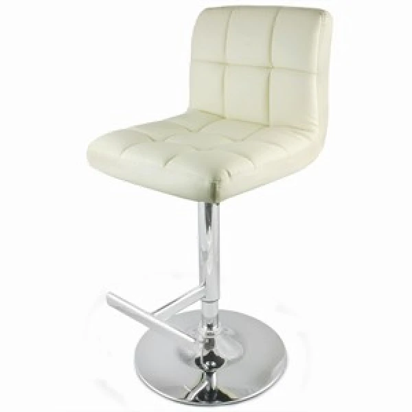 Prill Cream Bar Bar Stool Fully Adjustable