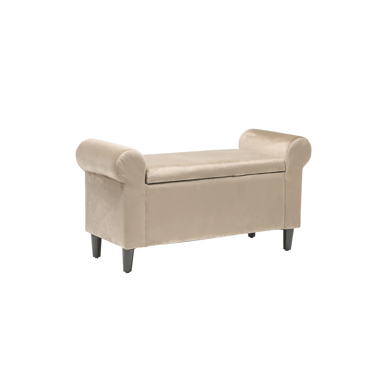 Hittney Storage Ottoman Beige