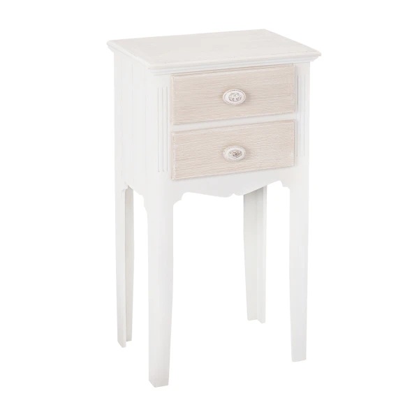 Jewel 2 Drawer Bedside Table