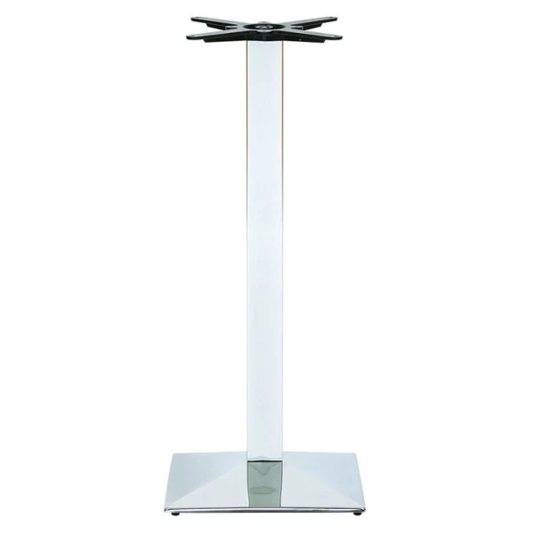 Nuton Chrome Square Base Posuer Table Base