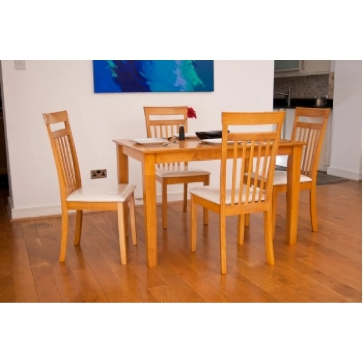 Birnkak Beech Table And Chairs Set