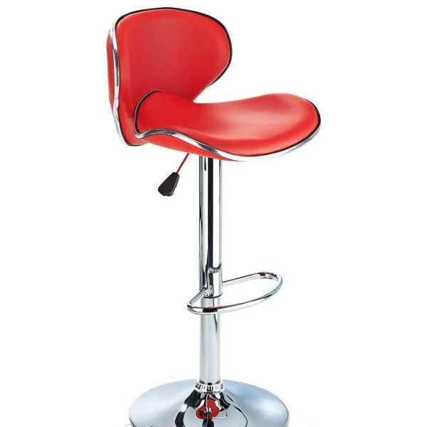 Planet Red Breakfast Bar Stool Height Adjustable