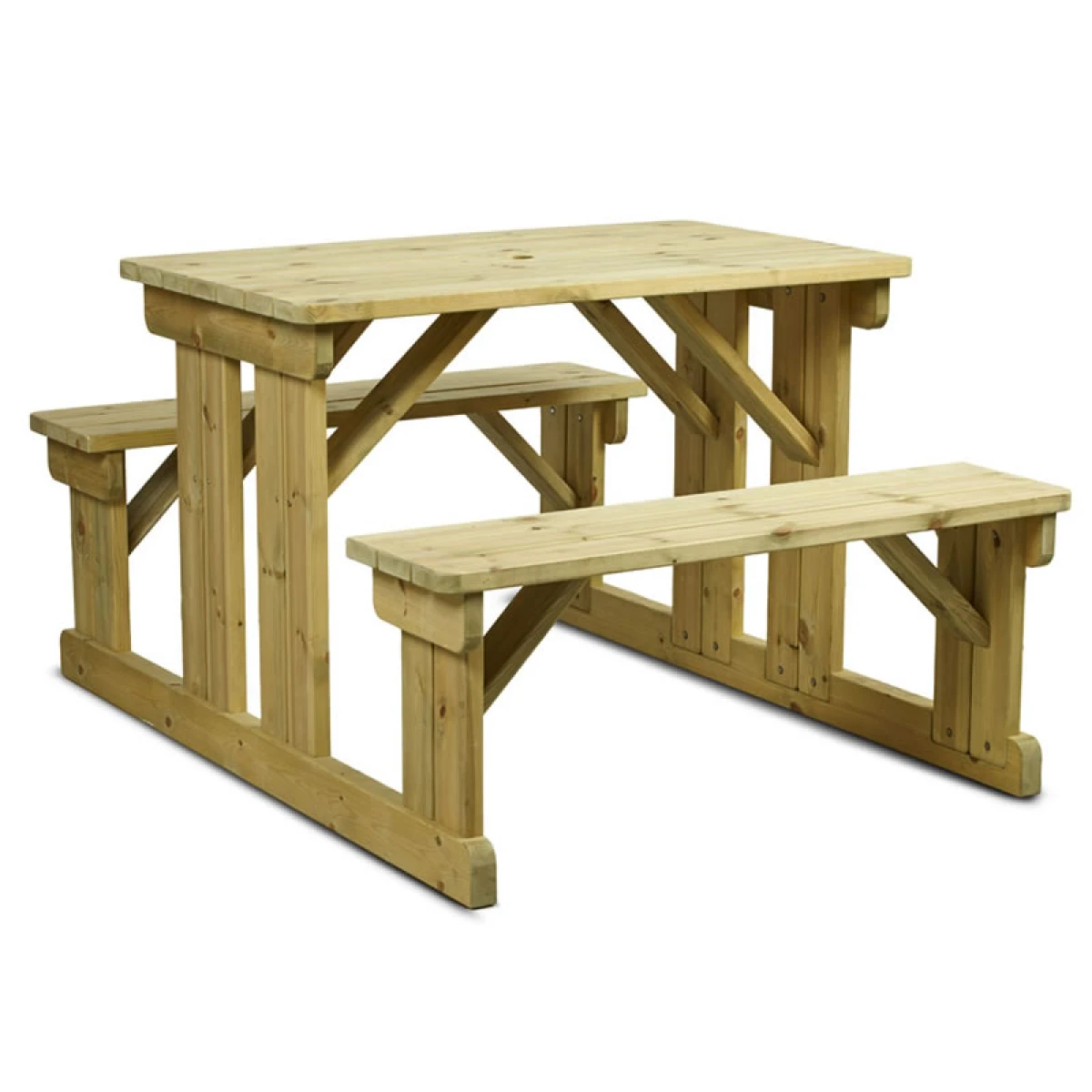 Newson Garden Outdoor Picnic Bench 6 Seater