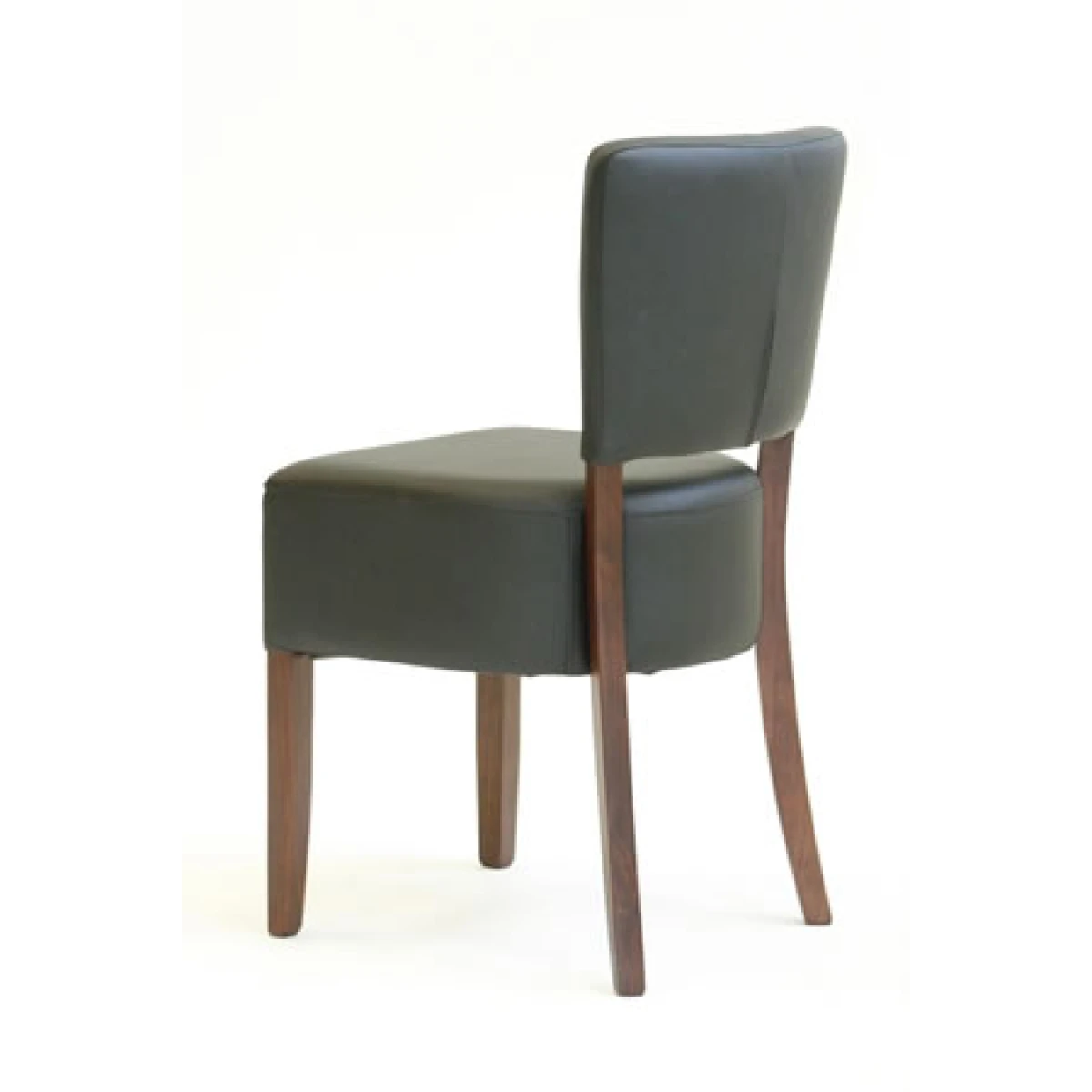 Tompy Black Padded Dining Chair