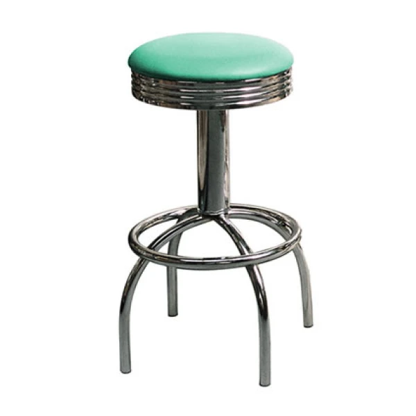 Dacota 50'S Breakfast Bar Stool - Yellow