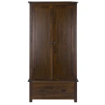 Bozz Antique Wardrobe - Dark Brown Medium - Image 2