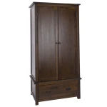 Bozz Antique Wardrobe - Dark Brown Medium - Image 3