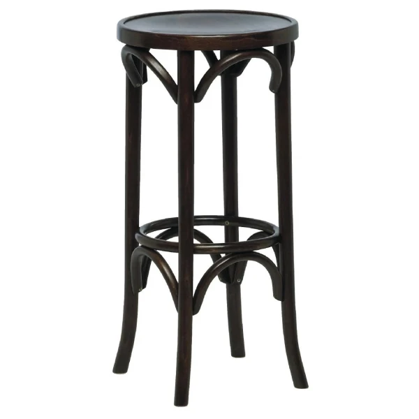 Set Of 2 Harvey Beech Walnut High Stool