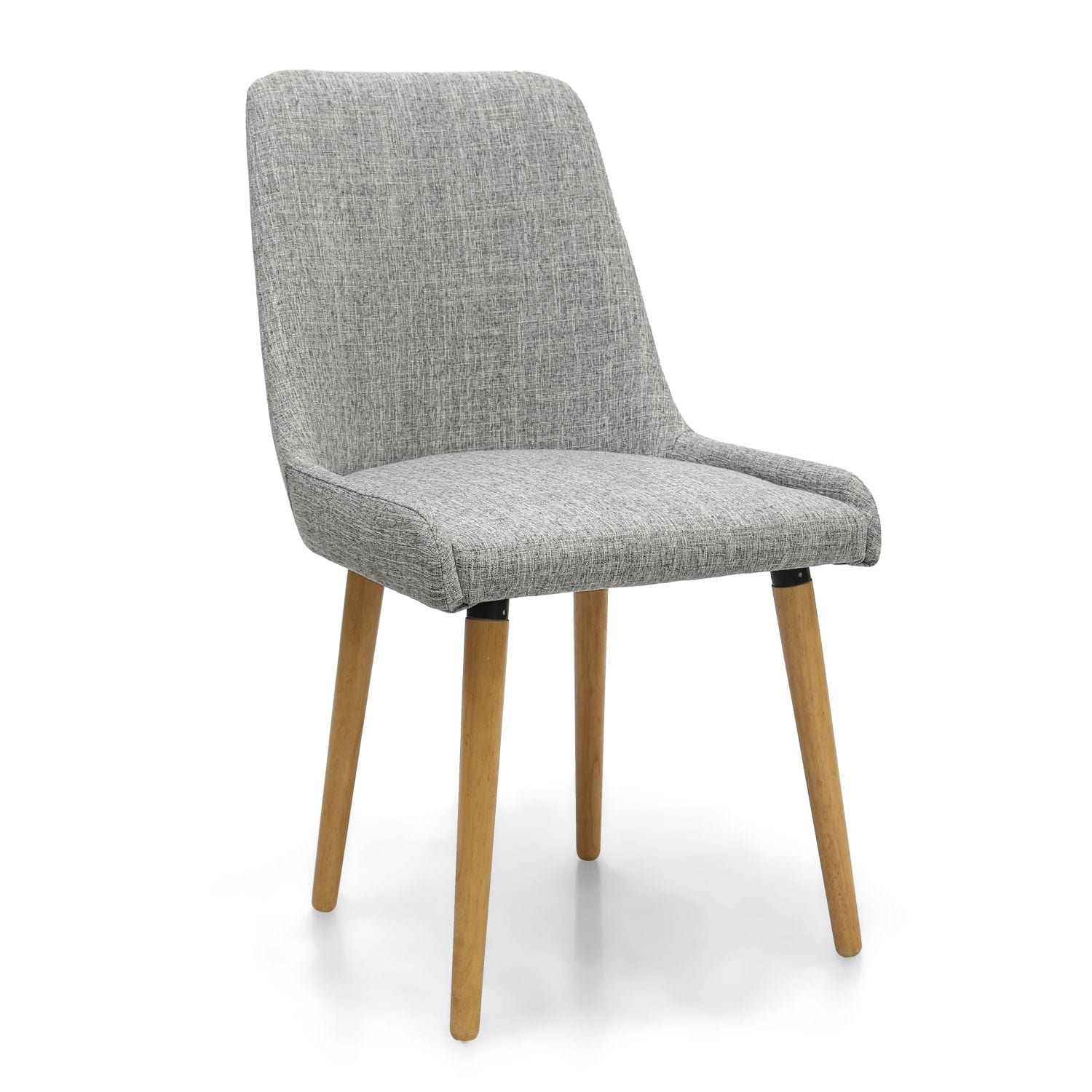 CapriCorisn Flax Effect Grey Weave Chair