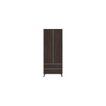 Tamarine Two Door Two Draw Wardrobe - Truffle Oak