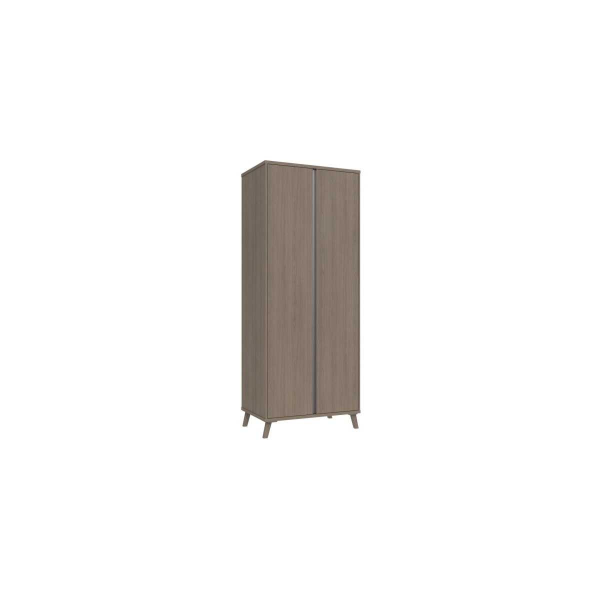 Tamarine Two Door Wardrobe - Grey Oak