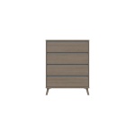 Tamarine Four Draw Chest - Grey Oak