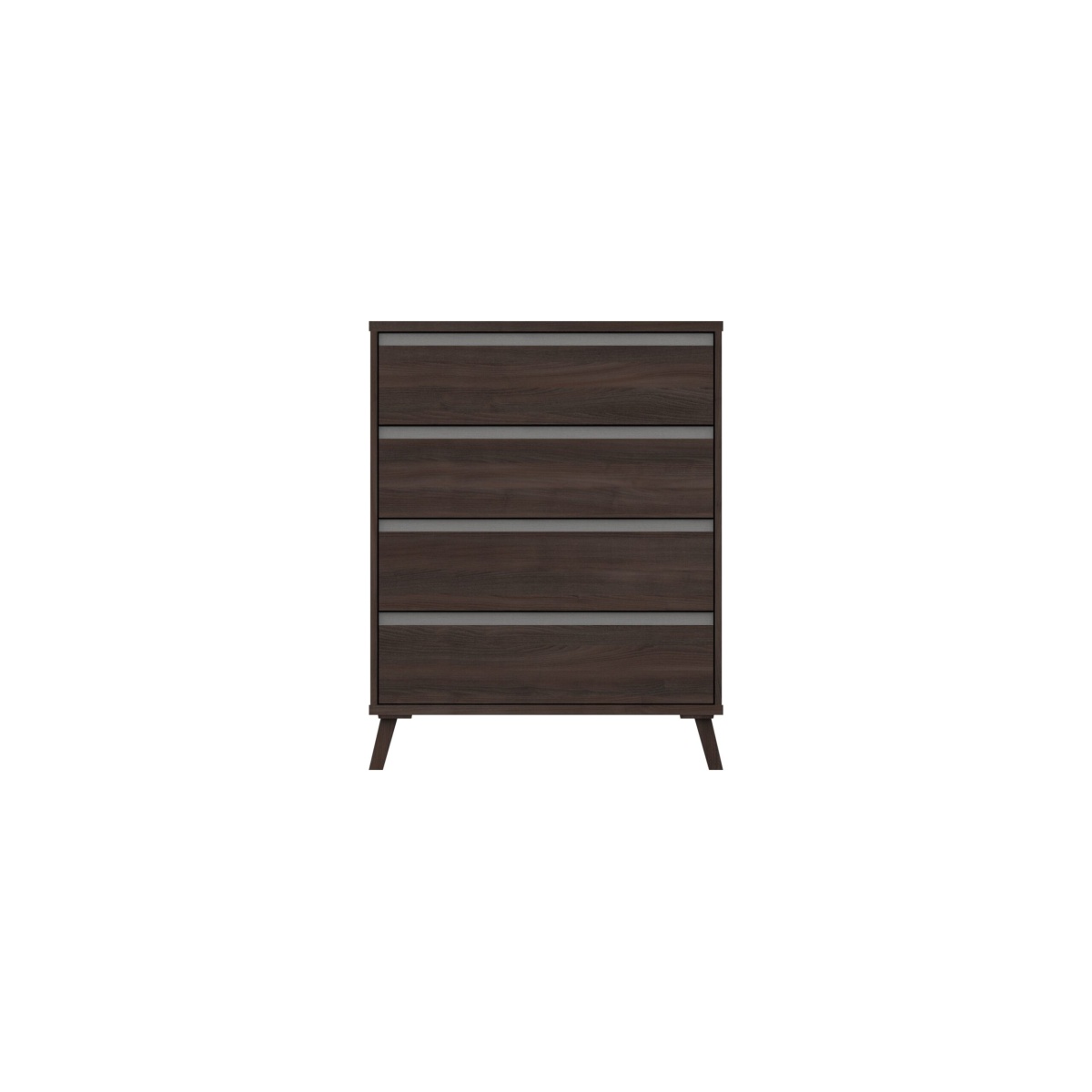 Tamarine Four Draw Chest - Truffle Oak