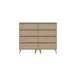 Tamarine Four Draw Double Chest - Oak