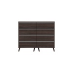 Tamarine Four Draw Double Chest - Truffle Oak