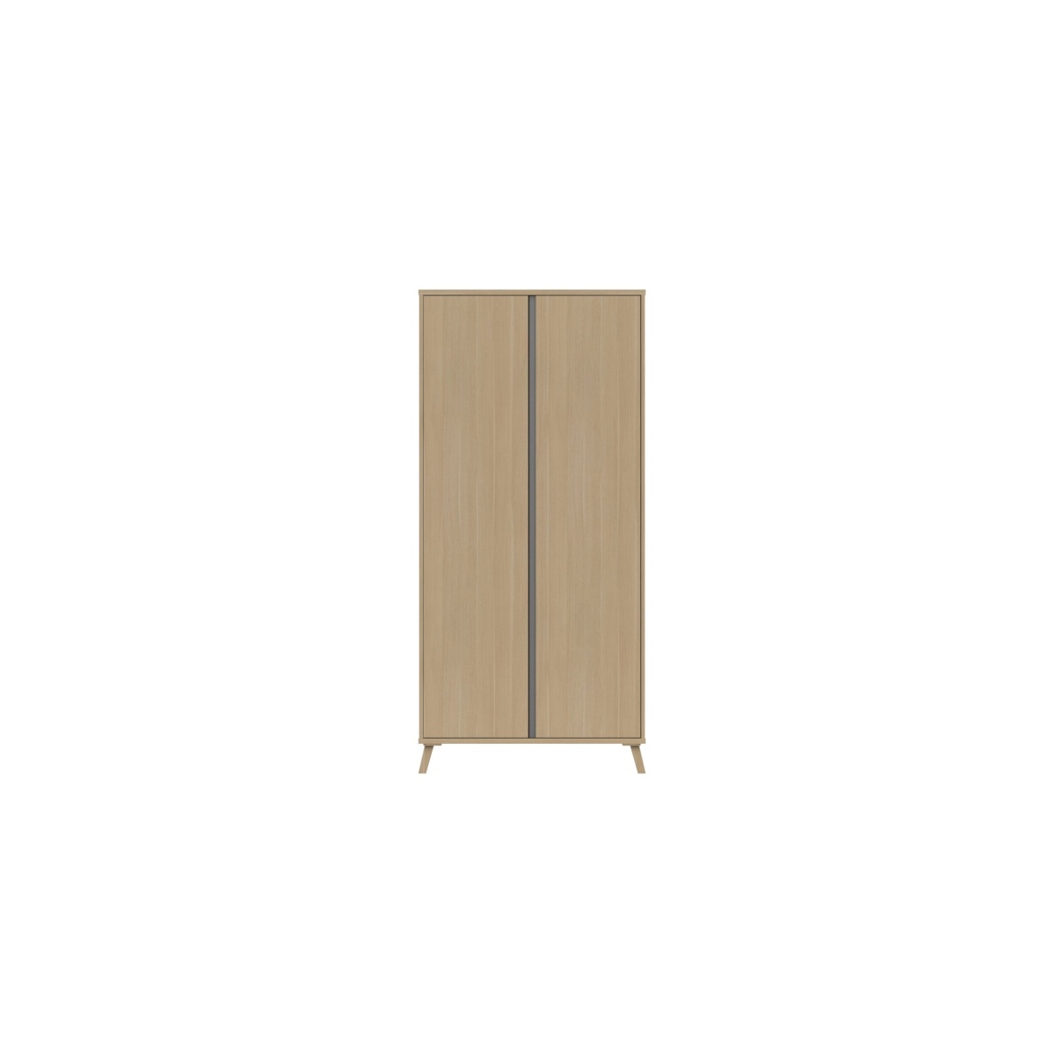 Tamarine Two Door Extra Large Wardrobe - Oak