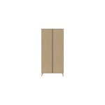 Tamarine Two Door Extra Large Wardrobe - Oak