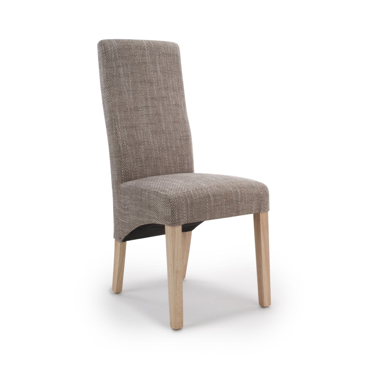 Brixton Wave Tweed Oatmeal Chair