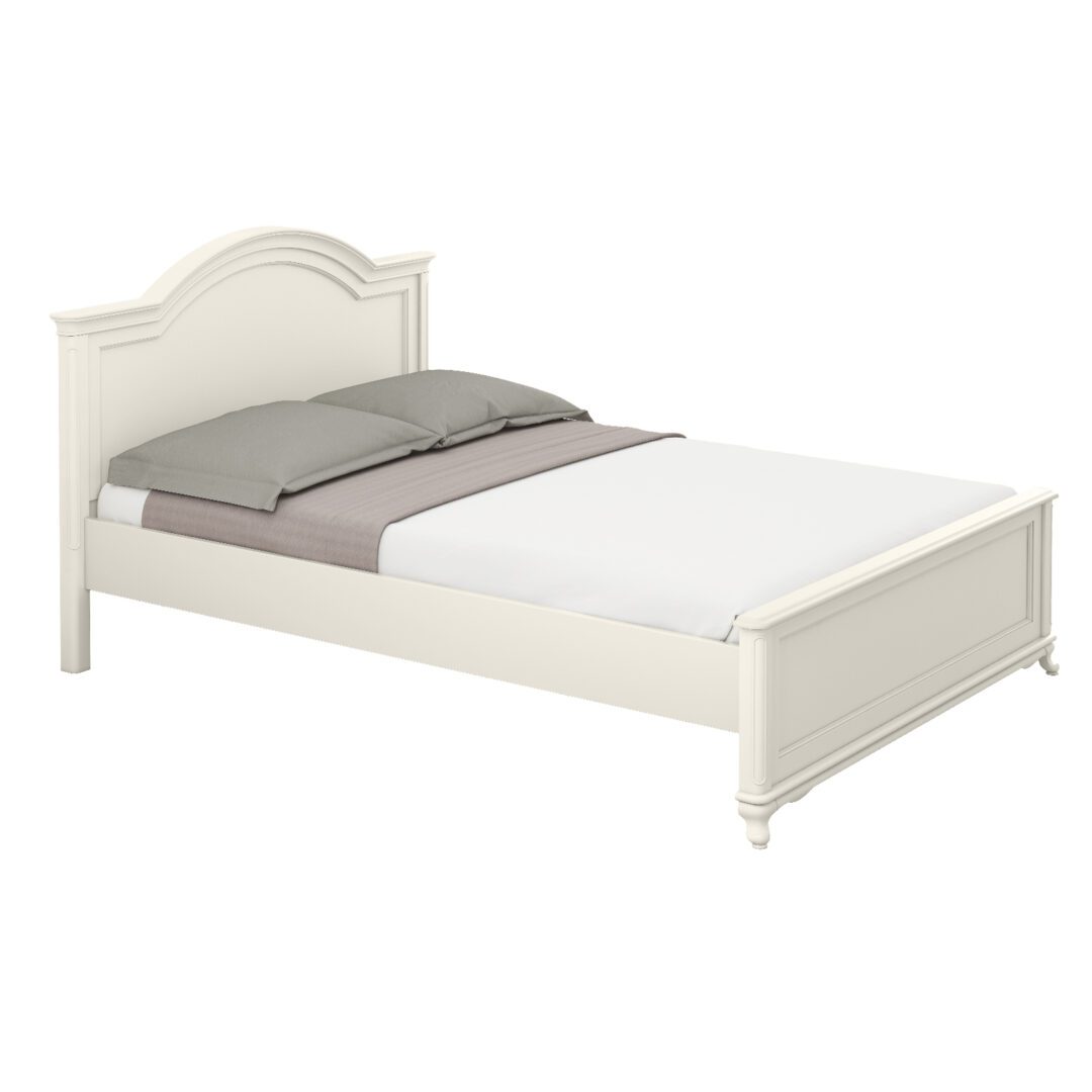 Gorence King Size Bed In Vintage White