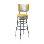 Arizona Bar Stool Rest Various Colours - Yellow