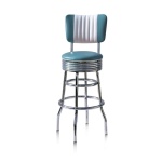 Arizona Bar Stool Rest Various Colours - Blue